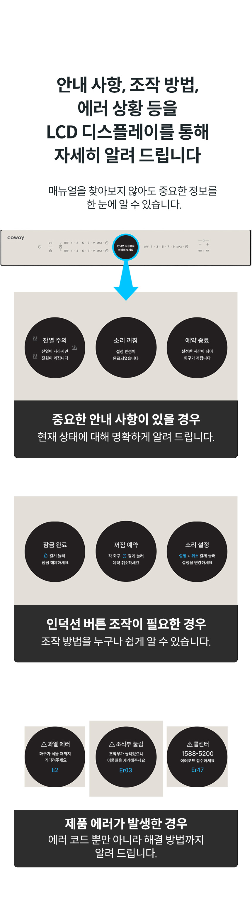 CIP-30W_코웨이 W 인덕션_10번째 상세정보 코웨이 CIP-30W 코웨이 W 인덕션 상세이미지 11
