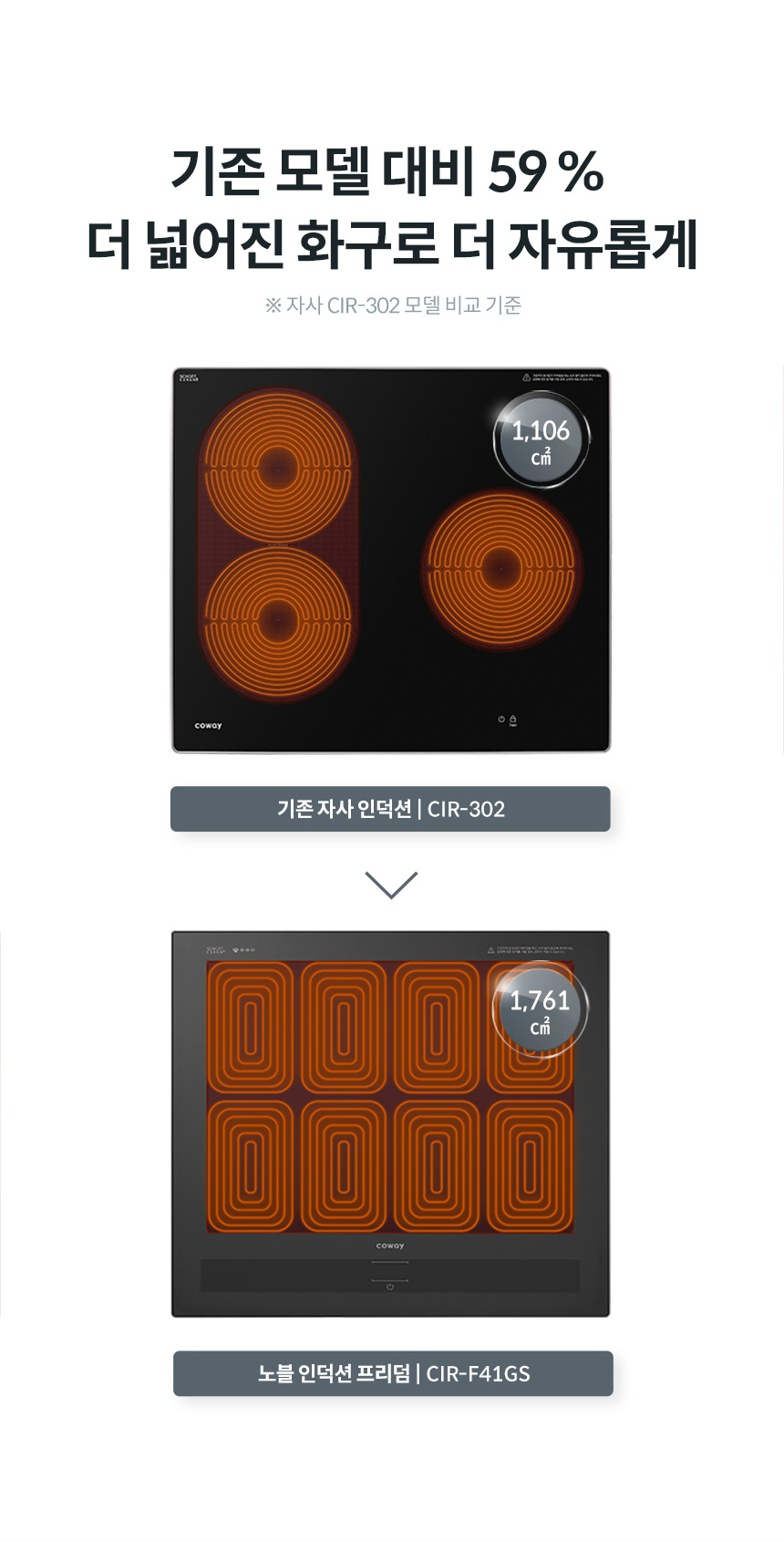 CIR-F41_코웨이 노블 인덕션 All-Free_2번째 상세정보 코웨이 CIR-F41 코웨이 노블 인덕션 All-Free 상세이미지 3