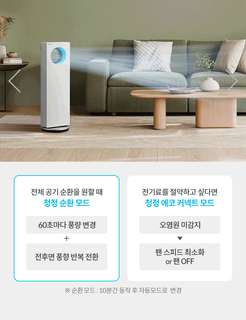 APH-0525F_코웨이 히티브 온풍공기청정기_9번째 상세정보 코웨이 APH-0525F 코웨이 히티브 온풍공기청정기 상세이미지 10