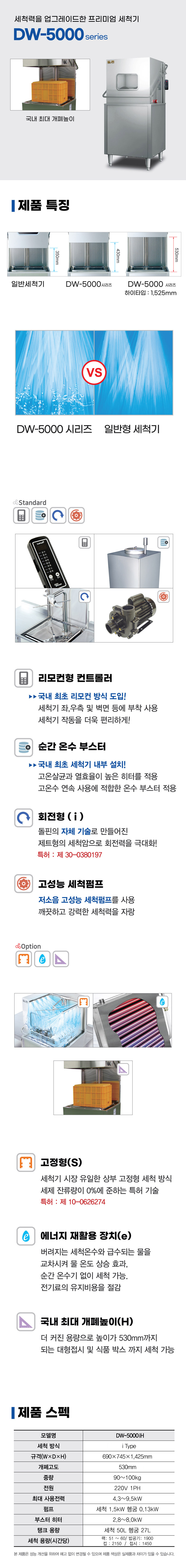 DW-5000iH_돌핀 도어타입 식기세척기_0번째 상세정보 동양렌탈 DW-5000iH 돌핀 도어타입 식기세척기 상세이미지 1