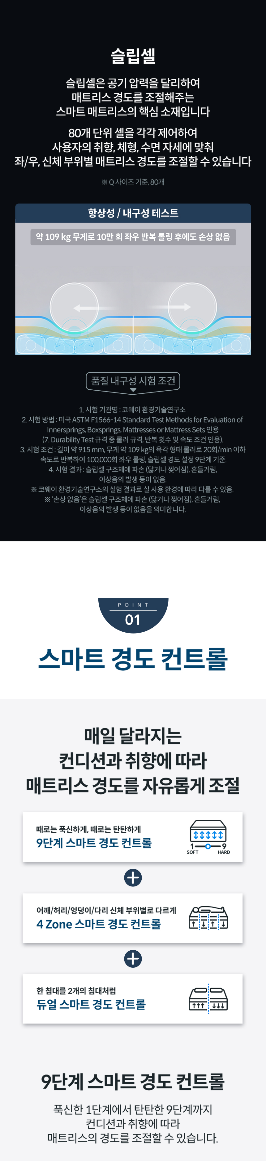코웨이 CMQ-AS04 코웨이 비렉스 스마트 매트리스 S6 상세이미지 3