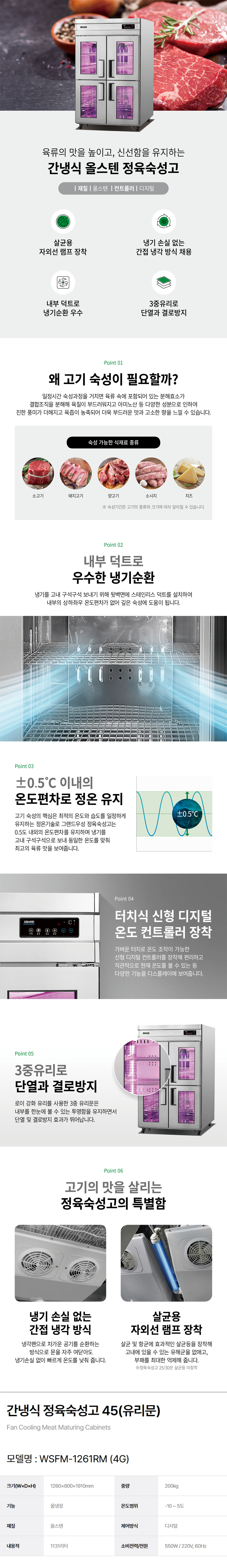 WSFM-1261RM(4G)_그랜드우성 45박스 유리문 업소용 정육숙성고 고기냉장고 간냉식 올냉동 올스텐 WSFM-1261RM(4G)_0번째 상세정보 동양렌탈 WSFM-1261RM(4G) 그랜드우성 45박스 유리문 업소용 정육숙성고 고기냉장고 간냉식 올냉동 올스텐 WSFM-1261RM(4G) 상세이미지 1