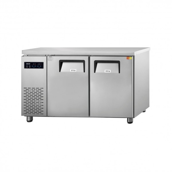 동양렌탈 GWFM-120RTC 그랜드우성 4자 업소용 간냉식 측면 올냉장 보냉테이블 냉장고 제품 이미지