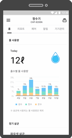 코웨이 CP-8200N 노블 정수기 세로 상세이미지 53