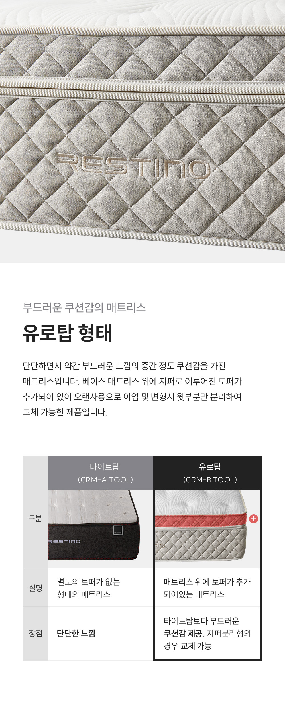 쿠쿠 CRM-B01HEMSS 레스티노 매트리스 상세이미지 10