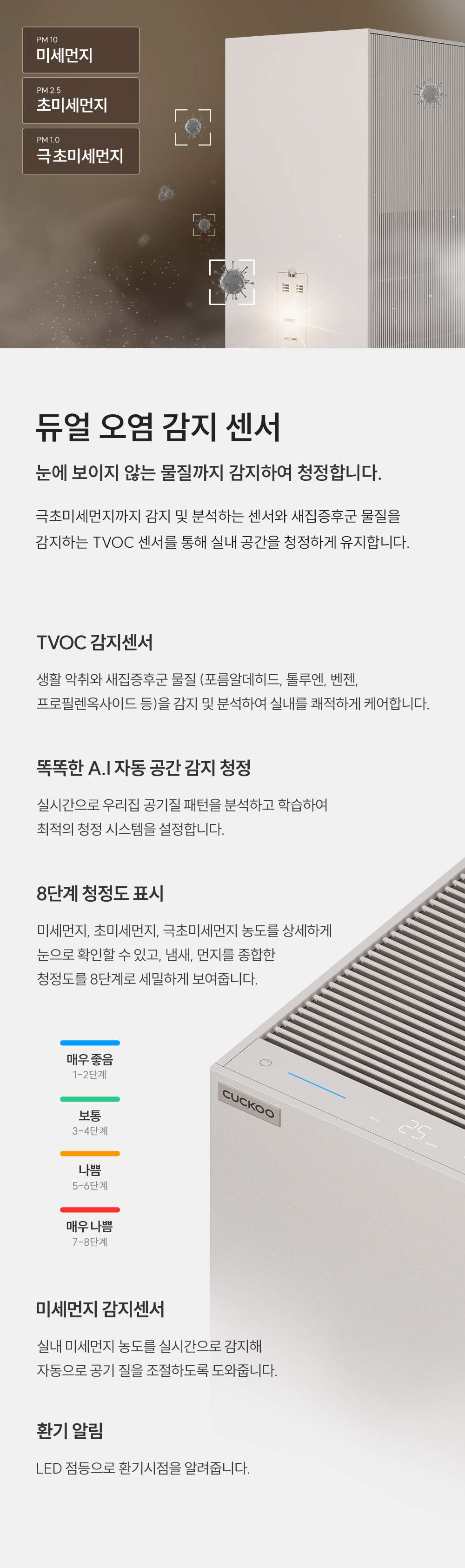 AC-28AH10FNW_28평형 인스퓨어 공기청정기_7번째 상세정보 쿠쿠 AC-28AH10FNW 인스퓨어 공기청정기 상세이미지 8