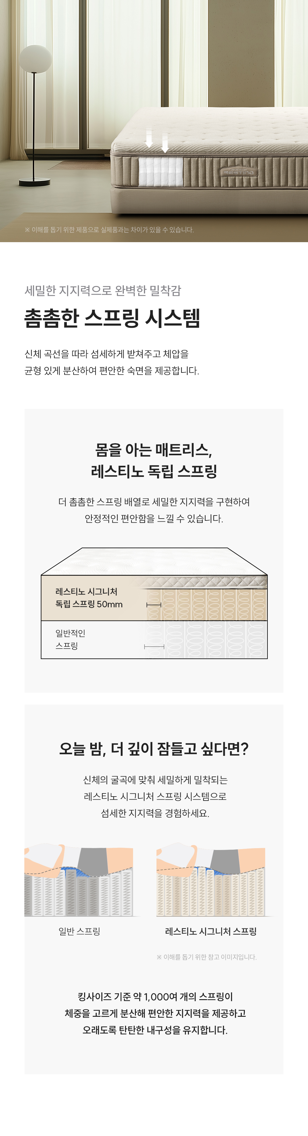 쿠쿠 CRM-D01HEHSS 레스티노 매트리스 직접관리 상세이미지 5